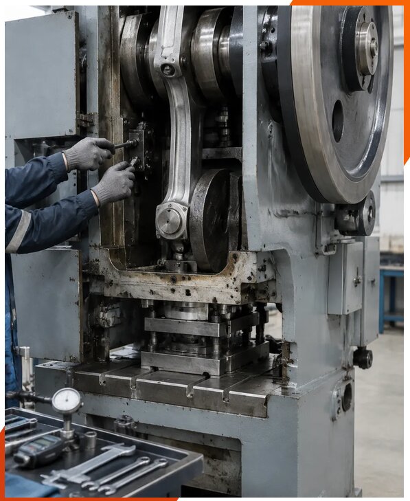 Ремонт кривошипных прессов в Екатеринбурге от 15374 р. | ЮнионикРу