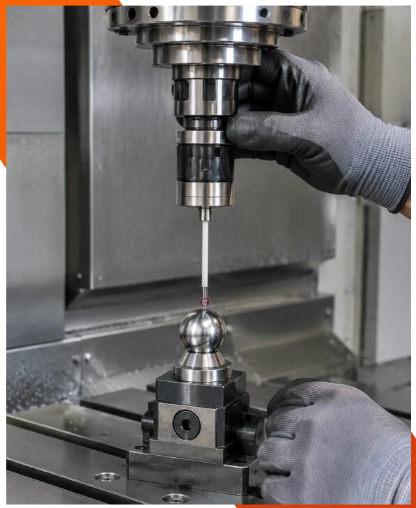 Установка и настройка измерительных щупов станков в Екатеринбурге